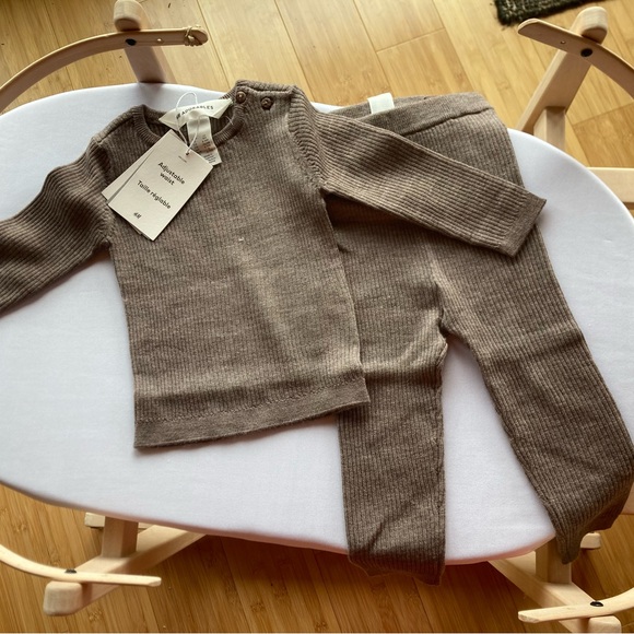 NWT H&M baby 6-9mo 100% wool set - Picture 1 of 1